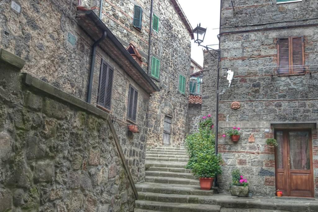 Apartament Santa Maria Ad Valetudinarium Abbadia San Salvator Zewnętrze zdjęcie