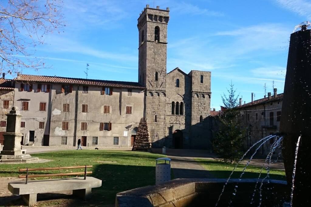 Apartament Santa Maria Ad Valetudinarium Abbadia San Salvator Zewnętrze zdjęcie
